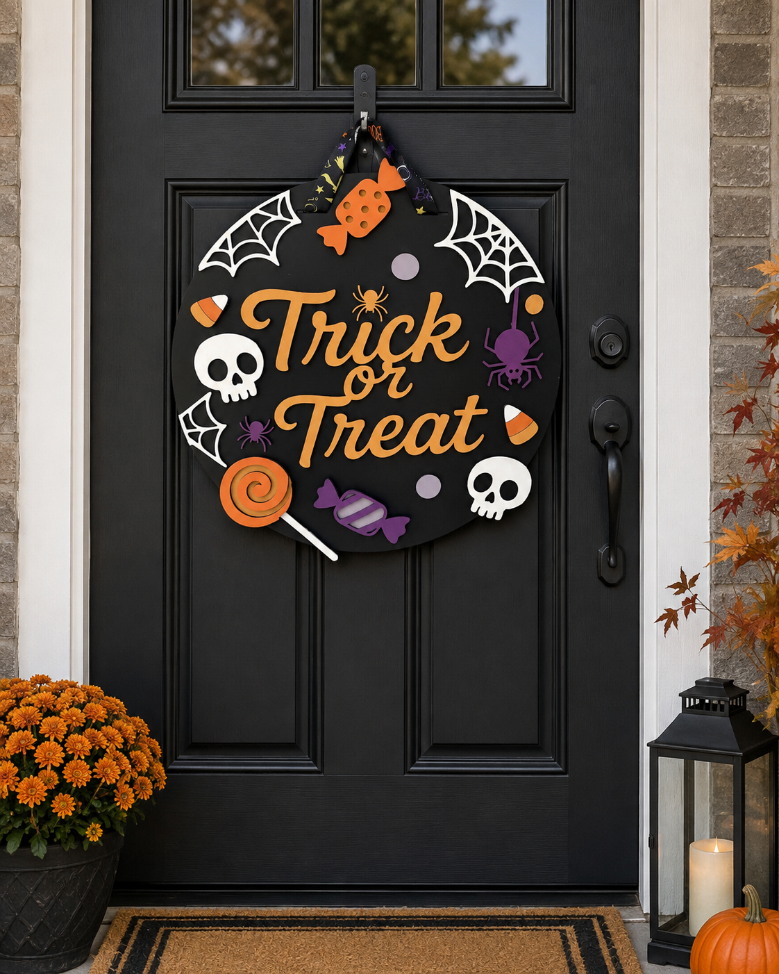 Trick or Treat - 3D Doorhanger